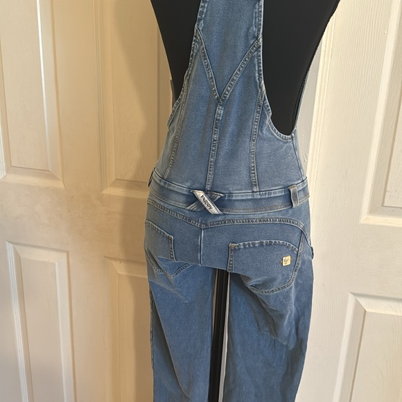 Freddy Jeans skinny overalls / jumpsuit,  blue denim, - Picture 6 of 7